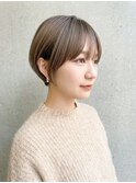 稲毛駅/ミルクティーブロンド/ダークブルー/ワンホンレイヤー