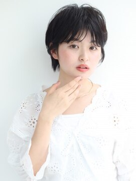 ケーツー エソラ池袋店(K-two) 大人カジュアルなショート×黒髪［髪質改善/池袋&目白&大塚］