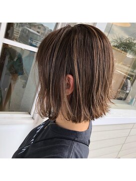 アンカーウェリナ(ANCHOR welina) こなれハイライトボブ