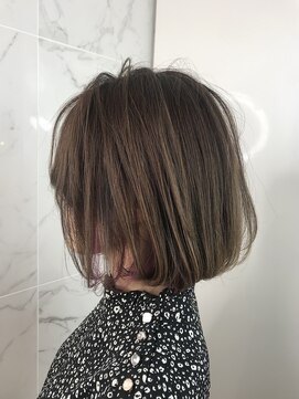 アヴァンスクロス あべのルシアス店(AVANCE.CROSS) ブランジュ×ハイライト×インナーカラー