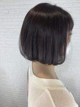 リオリス ヘア サロン(Rioris hair salon) シルバー☆ミニボブ