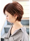 スッキリ　大人ショート　綺麗なシルエット