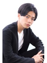 マルシェ(marche)&nbsp;黒髪マッシュセンターパート