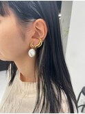 【GUEST_STYLE】White Earring  #ケアブリーチ#ホワイトアッシュ