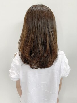 ヘアーアンドスパ フェリーチェ ミチ 野田屋町店(HAIR&SPA felice MICHI) 【feliceMICHI佐藤夏美】グレージュカラー