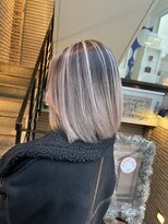 ラフ(LAFF)&nbsp;#黒髪#ボブルフ#ネビージュ#小顔#ワンレン