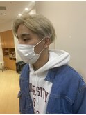 メンズ人気のハイトーンショート