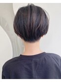 【なかじま ひびき】黒髪　ハンサムショート　大宮
