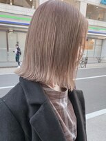 ペレ 栄店(PELE)&nbsp;ミルクティーベージュ　ダークブラウン　ニュアンスカラー