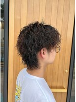 シャメル(Chamel)&nbsp;スパイキーウルフ×ツイストスパイラルで束間あるパーマスタイル