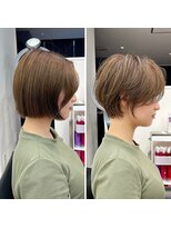 イヴォークトーキョーオーサカ(EVOKE TOKYO osaka)&nbsp;20代30代 おすすめショート 大人っぽいくびれスタイル 耳かけ