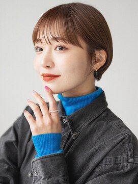 スリールヘアー(suri-ru hair) ★大人可愛い20代30代小顔丸みショートボブマッシュ