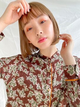 ディッセンバー 渋谷(December) パツっとかわいいおしゃれミニボブDecember徳永恵里