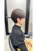 ハンサムショート/前髪あり