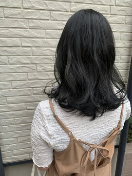 トクテ 吉祥寺(tokute) グレージュカラー/ボブウルフ/黒髪/ココアベージュ