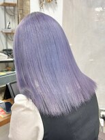 ロア 福岡天神本店(LORE) グレージュカラーレイヤーカットダブルカラーケアブリーチ