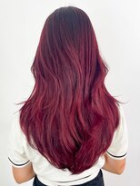 アルバム 新宿(ALBUM SHINJUKU)&nbsp;チェリーレッド_エアリーロングピンクブラウン_ba482251