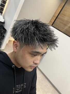 メンズ ラピス 横浜店(Men’sLapis) ホワイトメッシュ×ジェット