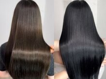 【髪質改善カラー】カラーと同時に気になるダメージの補修もして理想のツヤ髪をget[ブリーチ/ダブルカラー]