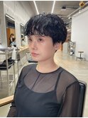 レディースショートパーマ