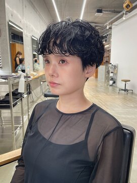 サン(son) レディースショートパーマ
