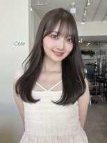 コート 表参道(Cote)&nbsp;Cote 美髪 グレージュ/透明感カラー/ イルミナ /アッシュカラー