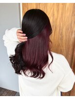 フラム(fulam)&nbsp;インナーカラーバーガンディ