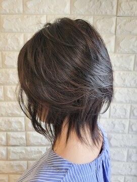 松本平太郎美容室 吉祥寺パートファイブ(PART5) ショートウルフ/30代40代50代60代