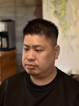 リム メンズヘア(LIM men's hair) 濡れ髪フェードクロップアップ【メンズカット/メンズヘア】