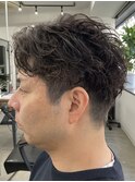 スパイキーショート/ジェットモヒカン/ショートバング/men's