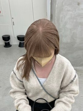 ミーム 原宿 表参道(meme) ダブルカラーハイトーンカラーケアブリーチインナーカラー#原宿