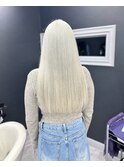 ＊SAKI＊抜きっぱなしホワイトブロンド