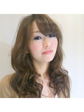 ウルーウール 金沢もりの里店(HEUREUX HEURE) フェミニン+セクシーグレージュカラー【ウルーウール/髪質改善】