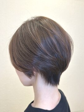 松本平太郎美容室 銀座本店 イノアカラー×ショートボブ