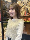 【辻】髪質改善×切りっぱなしロブ