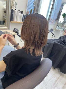 アオカマクラ(a-o Kamakura) 明るめレイヤースタイル