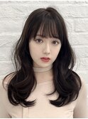 韓国ヘア/韓国スタイル/縮毛矯正/髪質改善/レイヤーカット