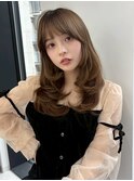 レイヤーカット/ザクザクレイヤー/顔周りレイヤー/韓国ヘア