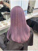 15106髪質改善ラベンダーパープル艶髪ラベンダーミルクティー