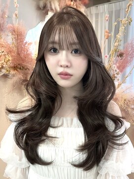 ユニ 表参道(uni) 10代20代30代/韓国風くびれレイヤーカット/ヨシンモリ表参道16