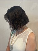 くびれヘア/アプリコットオレンジ/夏のヘアアレンジ/宜野湾