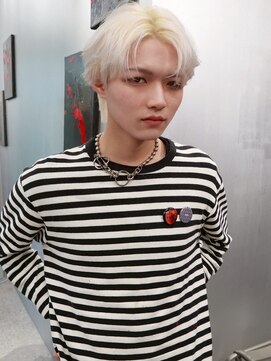 ペレ 梅田(PELE) サーフカール/スパイキーショート/ブルーブラック/梅田