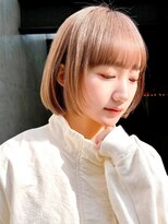 セイドット オモテサンドウ(Say. omotesando)&nbsp;Say.ボブレイヤーヘーゼルグレージュアッシュブロンド表参道青山