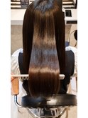 髪質改善＊ロングレイヤーグレーベージュ＊美髪【Zina船橋】