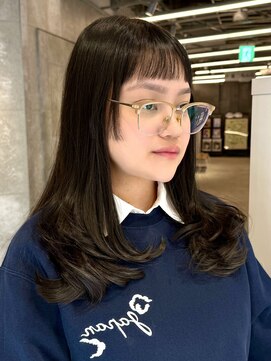 ピークアブー 原宿ハラカド(PEEK-A-BOO) 姫カットレイヤーワンカール簡単セットロングレイヤー顔まわり