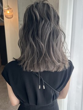 ラニヘアサロン(lani hair salon) グレージュ/グレーカラー/シルバー/バレイヤージュ