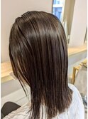 自然な仕上がり髪質改善ストレート[大人可愛い 20代 30代 40代]