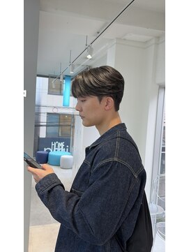 スキルアイマ(SKILL ima) センターパート/曲がる縮毛矯正