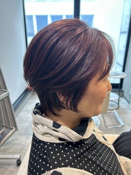 ヒスイバイケンジ(hisui by KENJE) 大人ショート/ふんわりショート/白髪ぼかし/ハイライト