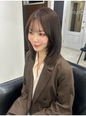 ミディアム　レイヤー　レイヤーカット　髪質改善　カラー